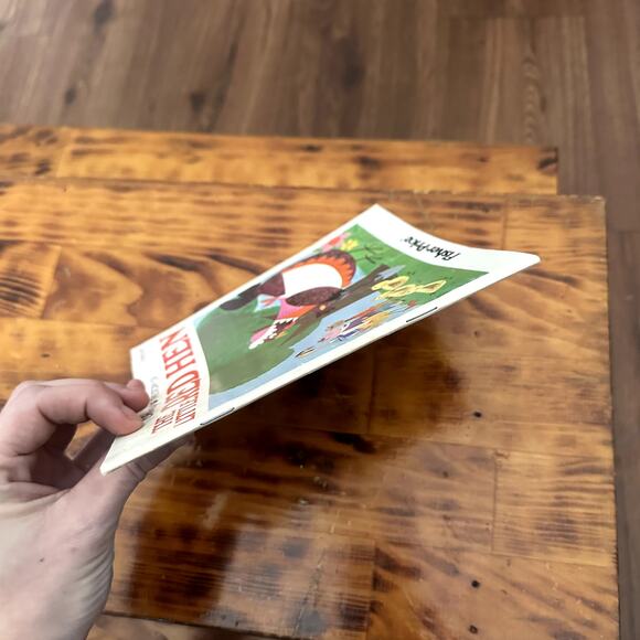 Vintage 1968 Fisher Price Disney's Story Of The Little Red Hen Paperback Book - Picture 8 of 8